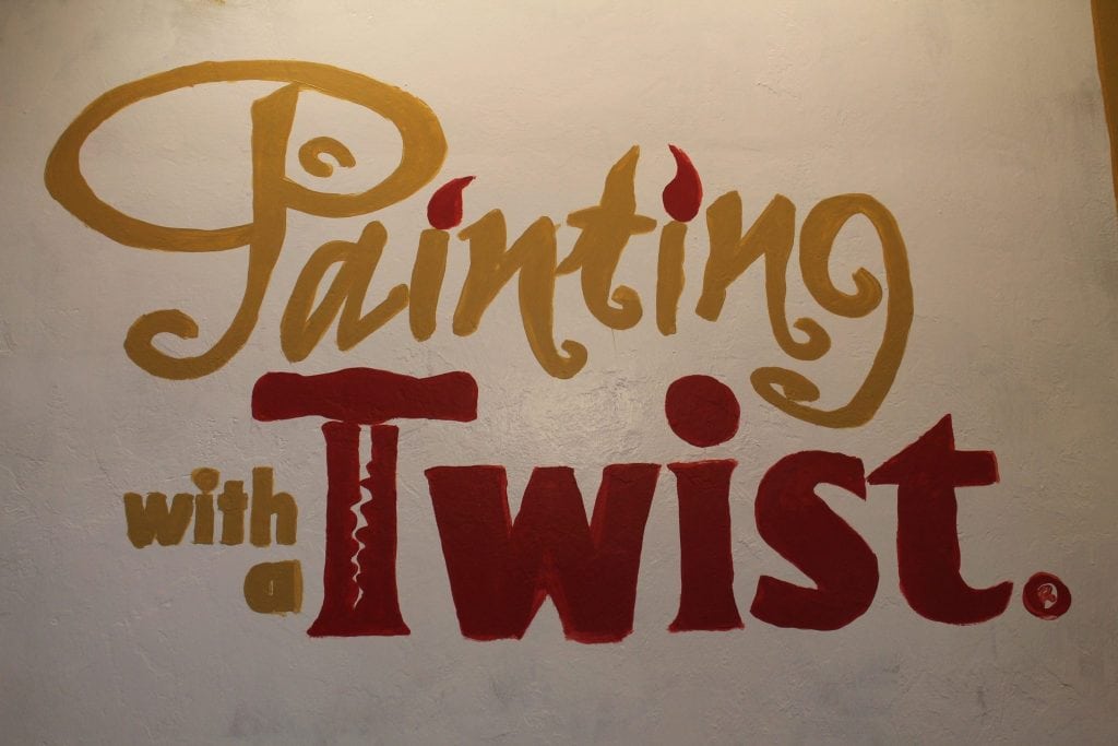 Painting with a twist celebrates ribbon cutting