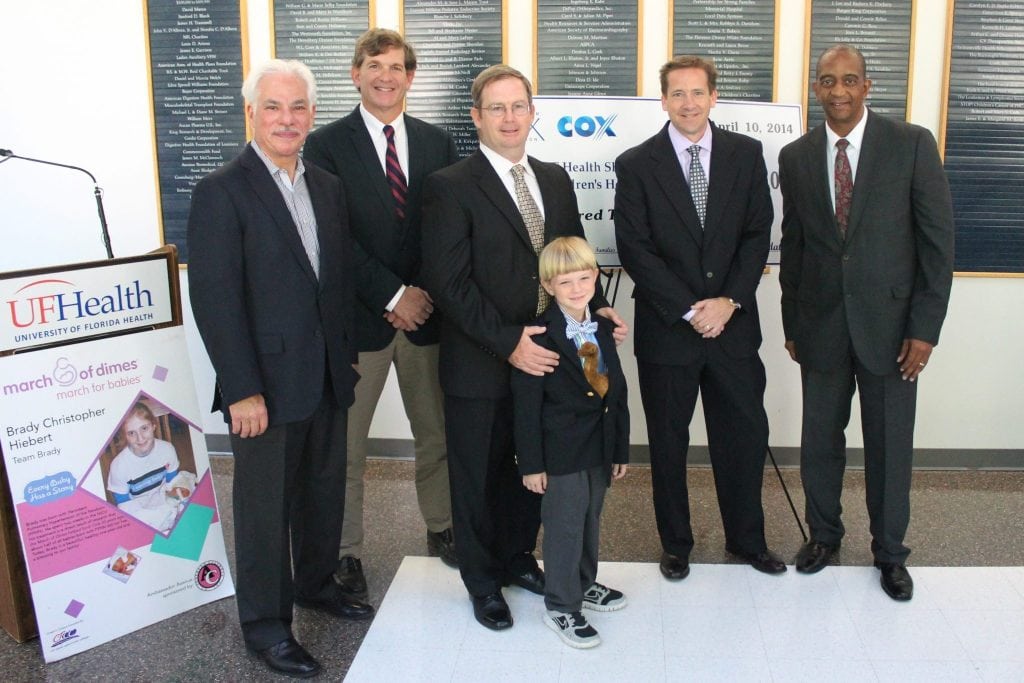 Cox Gift will Help Shands Expand Neonatal Intensive Care