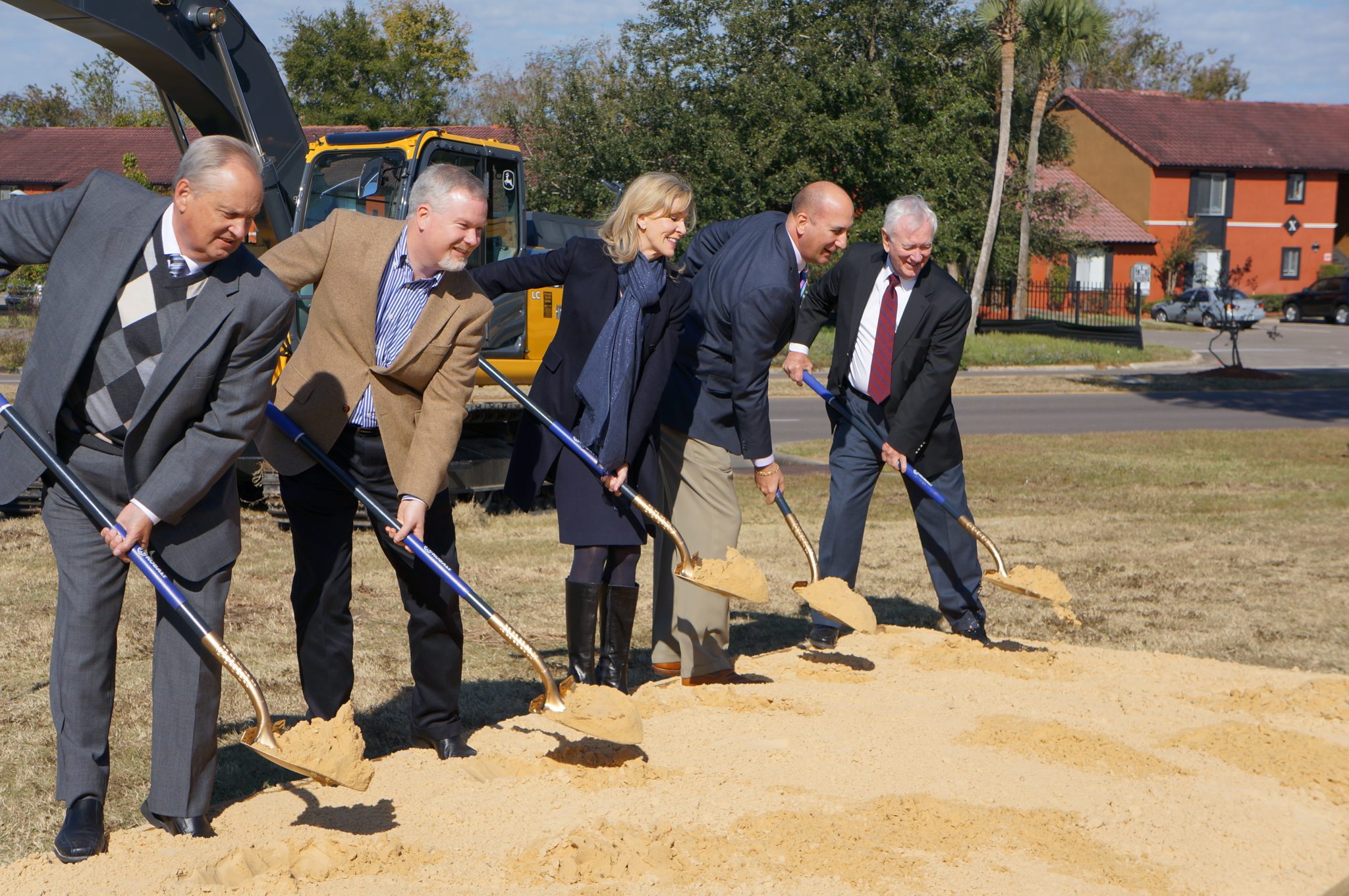 Butler Enterprises is formally breaking ground on the new Butler Town Center and Butler North