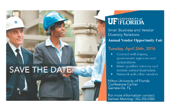 25th Annual UF Vendor Fair, Small Businesses Networking Opportunity