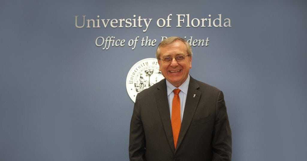 Kent Fuchs on Leadership,  an interview with the University of Florida’s president
