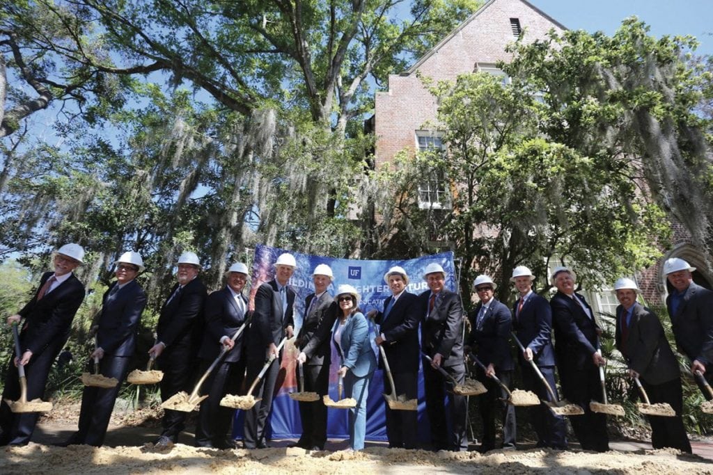 UF breaks ground on $30M renovation of historic Norman Hall