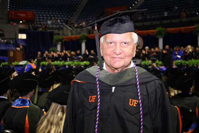 At 76, Robert Blok embraces being UF’s oldest graduate in the class of 2019
