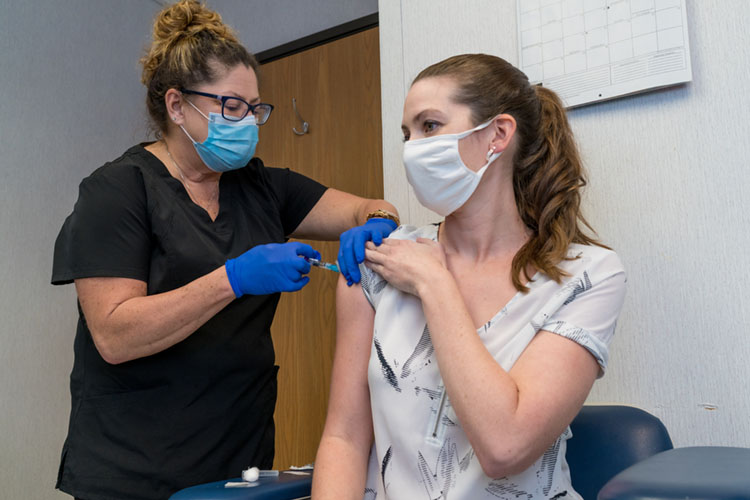 UF Health Study Shows Flu Vaccination Might Confer Protection Against Severe COVID-19