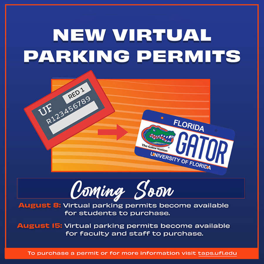 Virtual parking permits coming to UF The Business Report of North