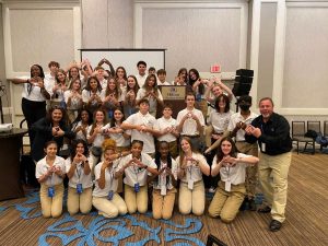 Buchholz students attend emerging leaders conference